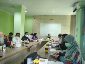 Rapat Dewan Pimpinan IAIN Sorong bersama Team Penyusun Naska Akademik Persiapan Pemekaran Provinsi Papua Barat