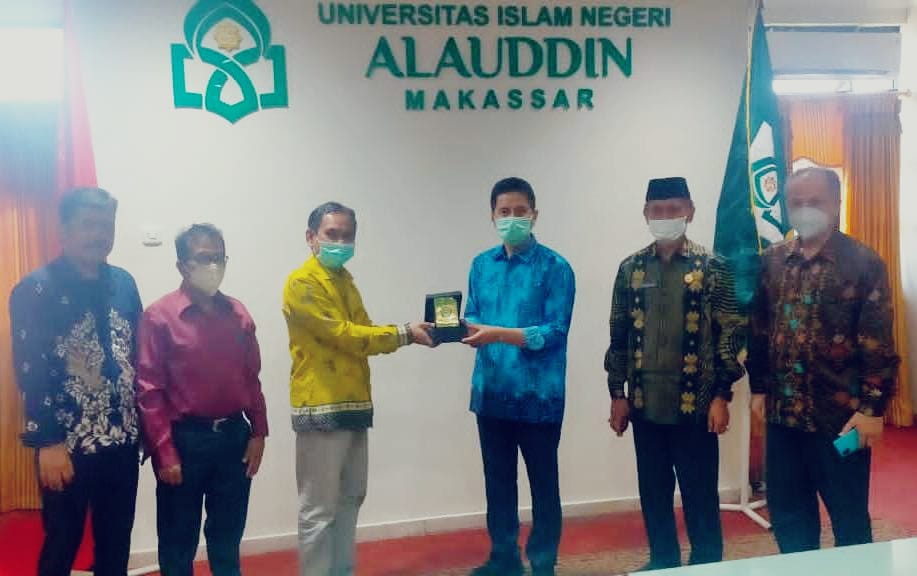 Tindak Lanjuti MoU, Rektor IAIN Sorong Bertandang ke UIN Alauddin Makassar