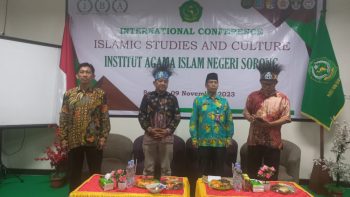 Suasana rangkaian pembukaan Konferensi Internasional (kika)