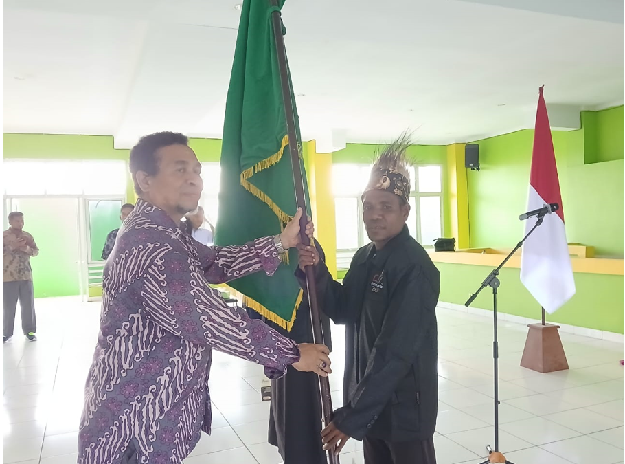 Rektor IAIN Sorong Lepas Kontingen Poros Intim III yang akan Berlaga di Kota Mataram