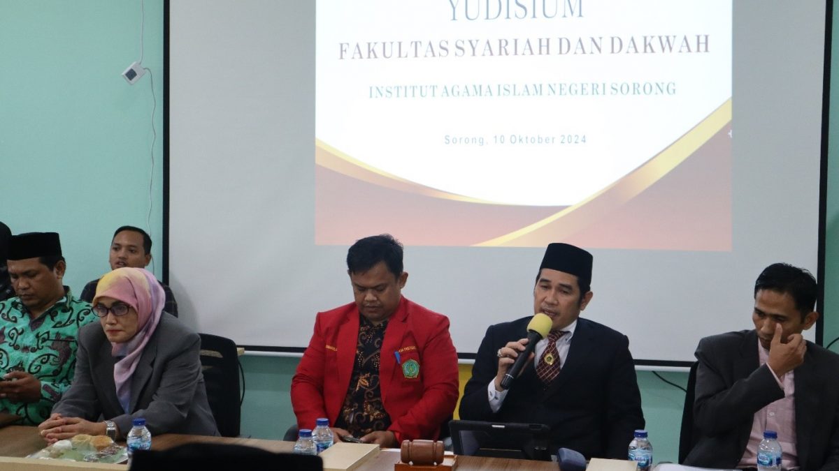 IAIN Sorong Siapkan Generasi Pembawa Perubahan: Yudisium Fakultas Syariah dan Dakwah Gelombang II 2024 Berlangsung Sukses!