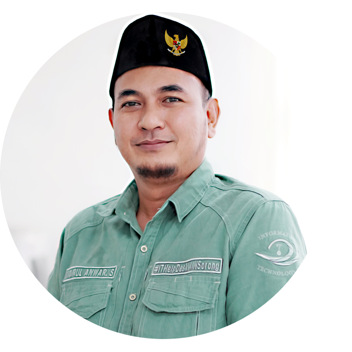 PIMPINAN  IAIN SORONG HADIRI UPACARA GABUNGAN DENGAN KEMENTERIAN AGAMA KOTA SORONG