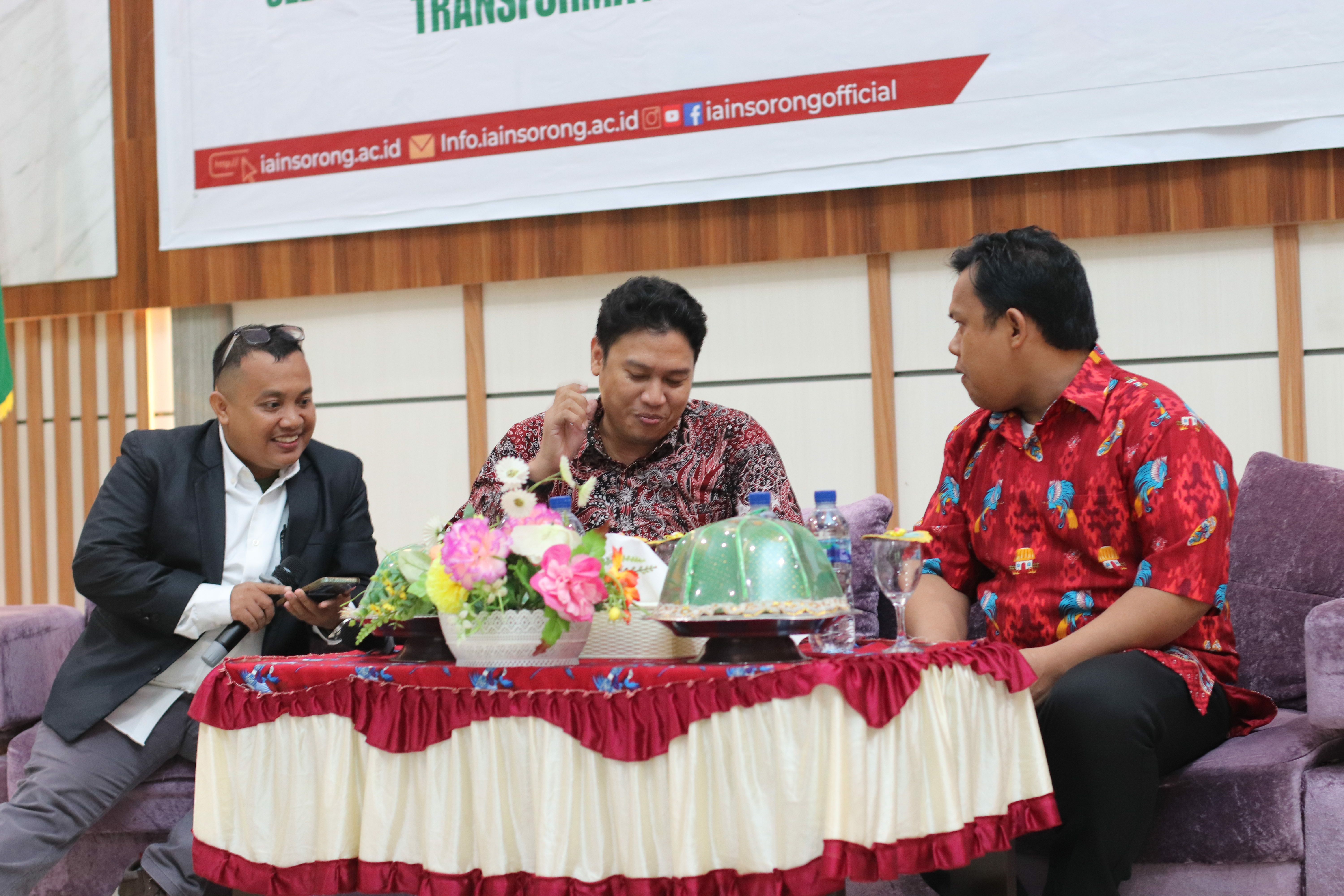 Ratusan Mahasiswa Baru IAIN Sorong Ikuti PBAK,  Disambut dalam Sidang Senat Terbuka Luar Biasa