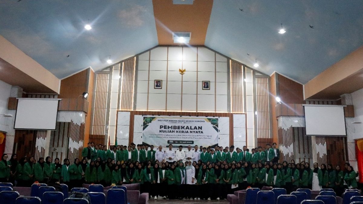 “IAIN Sorong Siapkan SDM  Agen Perubahan: 174 Mahasiswa Diberangkatkan KKN untuk  Papua Barat Daya yang Mandiri dan Maju “