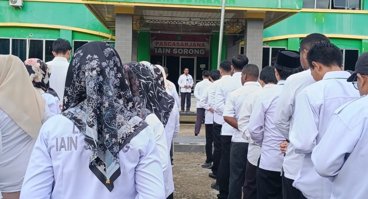 Apel Pagi: ASN IAIN Sorong diminta Tuntaskan Tanggung Jawab Memasuki Akhir Tahun 2025