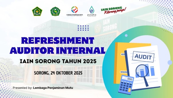 LPM IAIN Sorong Gelar Refreshment Auditor Internal Tahun 2025 Secara Daring