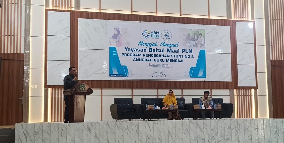 YBM PLN Bersama GENCAR IAIN Sorong Perkuat Pencegahan Stunting dan Pemberdayaan Masyarakat melalui Program “Menjejak Manfaat”