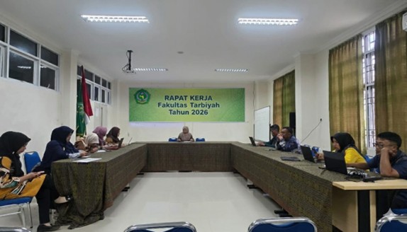 Fakultas Tarbiyah Gelar Rapat Kerja Tahun 2026