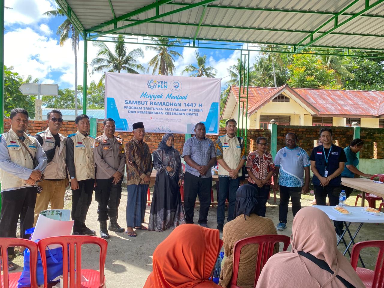 GENCAR YBM PLN IAIN SORONG DI PULAU RAAM