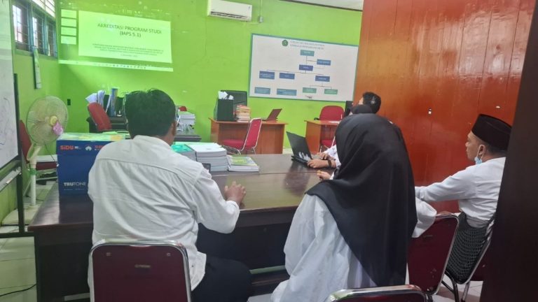 kegiatan Diskusi Mutu Mingguan LPM dan Prodi BPI