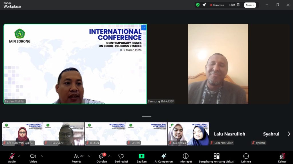 IAIN Sorong Gelar Konferensi Internasional Bahas Isu Sosial-Keagamaan di Era Digital