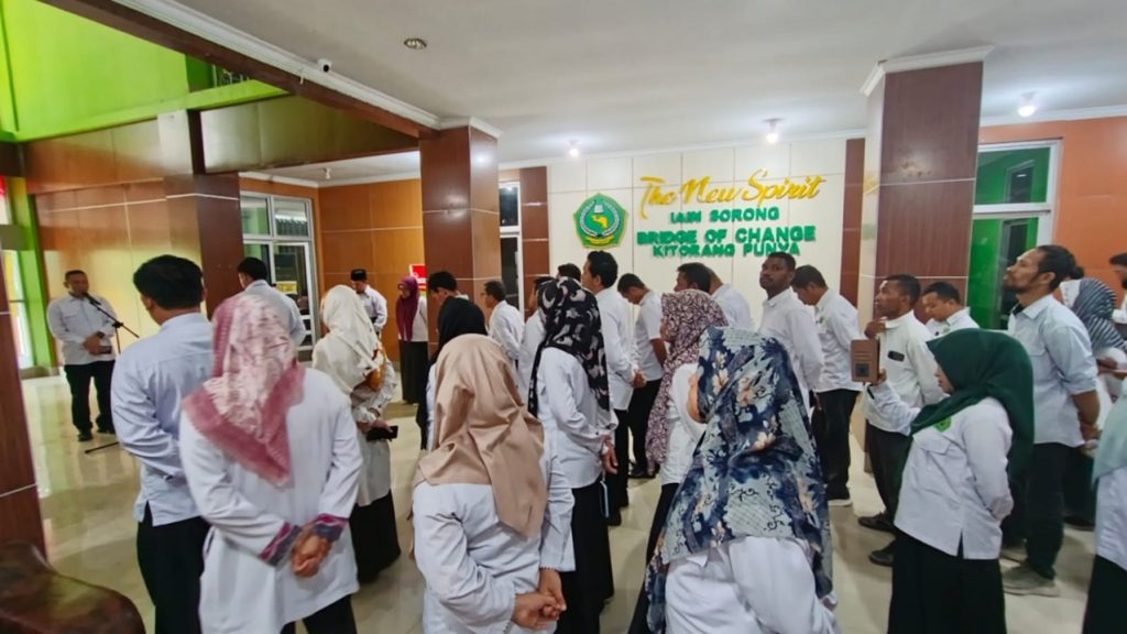 APEL SENIN IAIN SORONG TEKANKAN TINDAK LANJUT MOU, PROGRAM WAKAF, DAN OPTIMALISASI SPMB