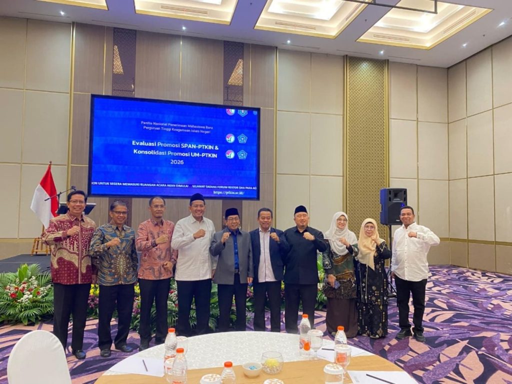REKTOR IAIN SORONG HADIRI FORUM NASIONAL UM-PTKIN , BAHAS STRATEGIS INTERNASIONALISASI PTKIN