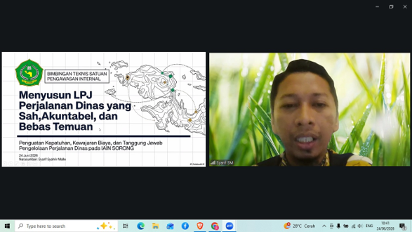 SPI IAIN SORONG PERKUAT TATA KELOLA MELALUI PELATIHAN LPJ DAN SPIP