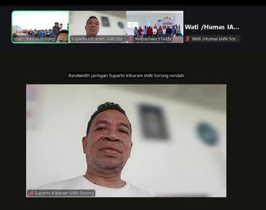 kegiatan Moderasi Beragama yang diselenggarakan STAKN Mesias Sorong di Kabupaten Sorong. Jum’at, 05.06.2026