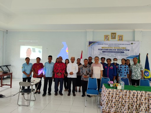 kegiatan Moderasi Beragama yang diselenggarakan STAKN Mesias Sorong di Kabupaten Sorong. Jum’at, 05.06.2026