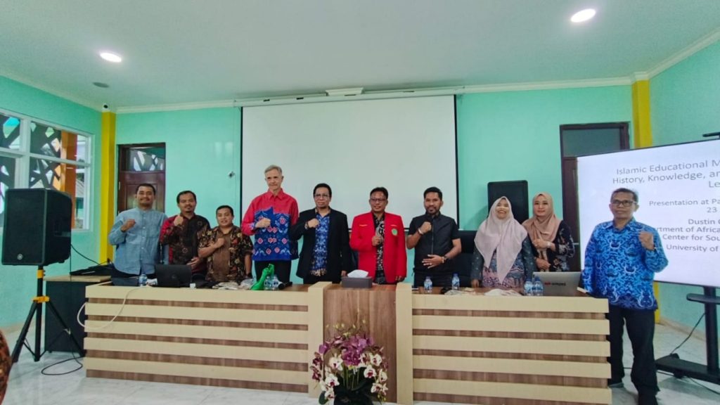 VISITING LECTURE PASCASARJANA IAIN SORONG HADIRKAN PAKAR MANUSKRIP ISLAM DARI UNIVERSITY OF WISCONSIN–MADISON