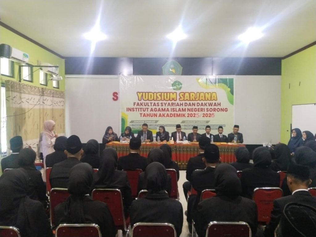 FAKULTAS SYARIAH DAN DAKWAH IAIN SORONG YUDISIUMKAN 31 LULUSAN SIAP ABDI UNTUK UMAT