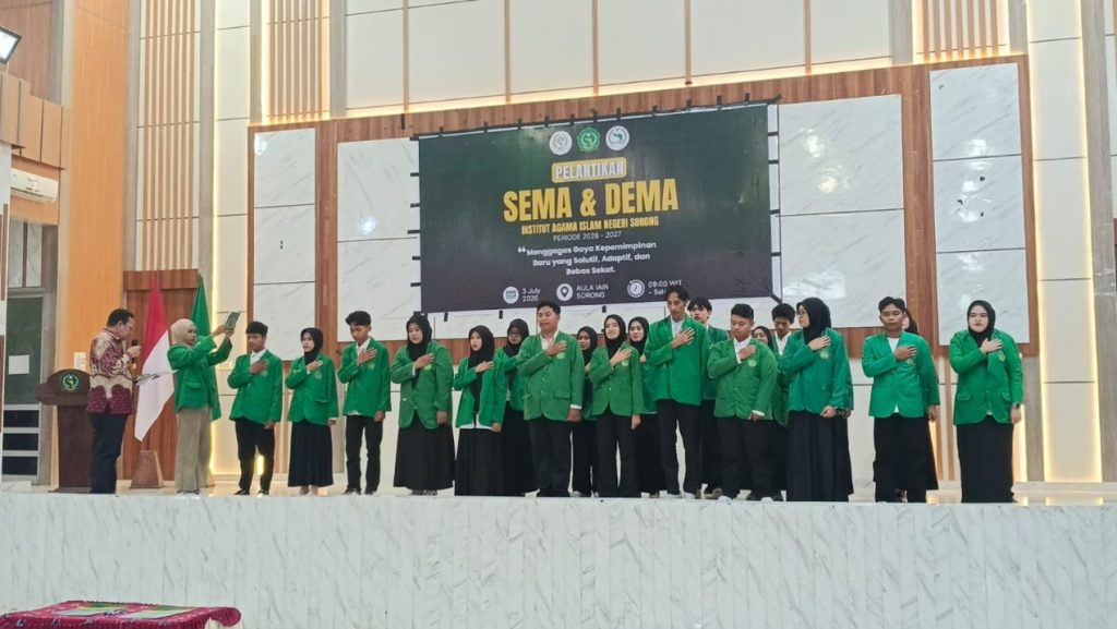 SEMA-DEMA IAIN SORONG RESMI DILANTIK, USUNG KEPEMIMPINAN SOLUTIF DAN ADAPTIF