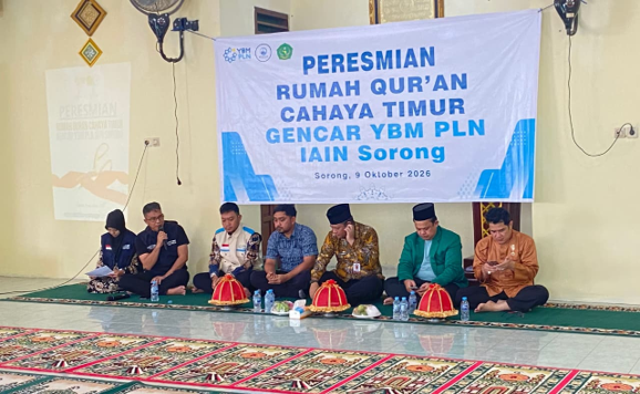 IAIN SORONG RESMIKAN RUMAH QURAN, HADIRKAN WADAH PEMBELAJARAN AL-QUR’AN BAGI GENERASI MUDA DAN MASYARAKAT