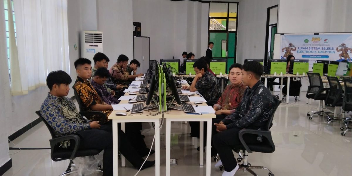 IAIN Sorong kembali melaksanakan Ujian Masuk Perguruan Tinggi Keagamaan Islam Negeri (UM-PTKIN) berbasis Sistem Seleksi Elektronik (SSE) pada Senin, 8 Juni 2026