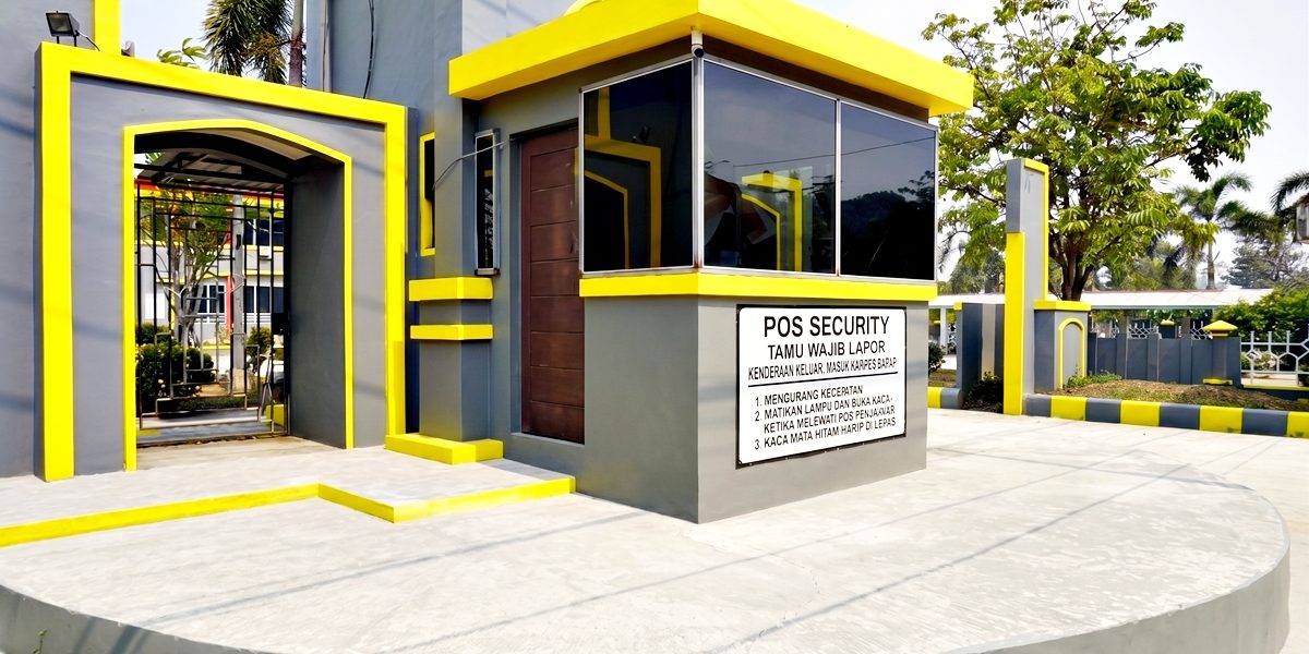 fasilitas kampus pos security